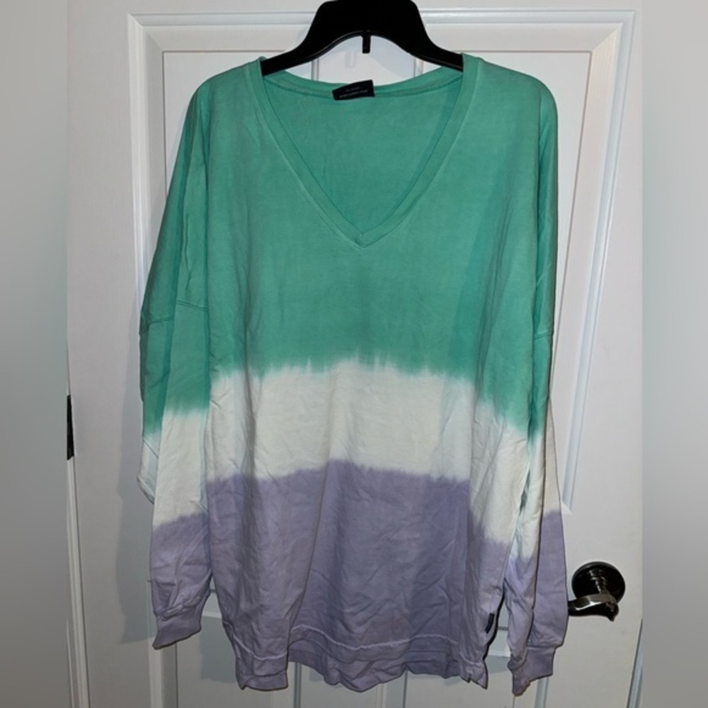 NWOT Spirit Jersey Oversized long sleeve cotton tee